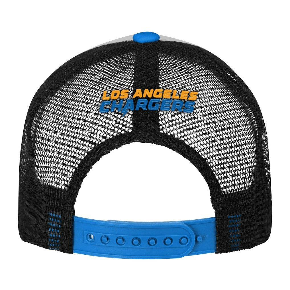 Los Angeles Chargers Youth Essentials Trucker Adjustable Hat | NFL Sale