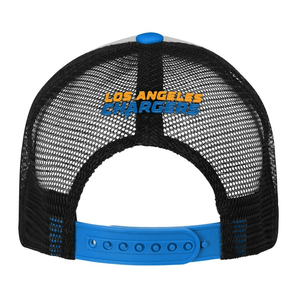 Los Angeles Chargers Youth Essentials Trucker Adjustable Hat | NFL Sale