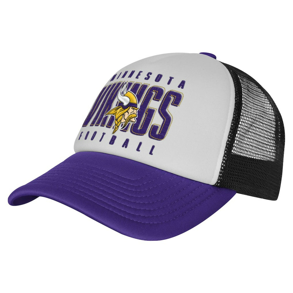 Minnesota Vikings Youth Essentials Trucker Adjustable Hat | NFL Hot