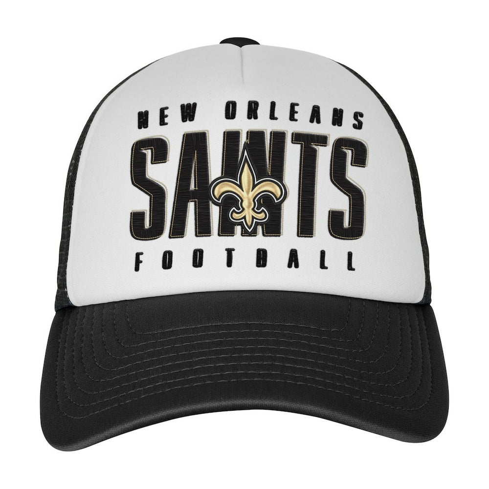New Orleans Saints Youth Essentials Trucker Adjustable Hat | NFL Sale