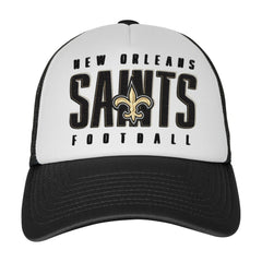 New Orleans Saints Youth Essentials Trucker Adjustable Hat | NFL Sale