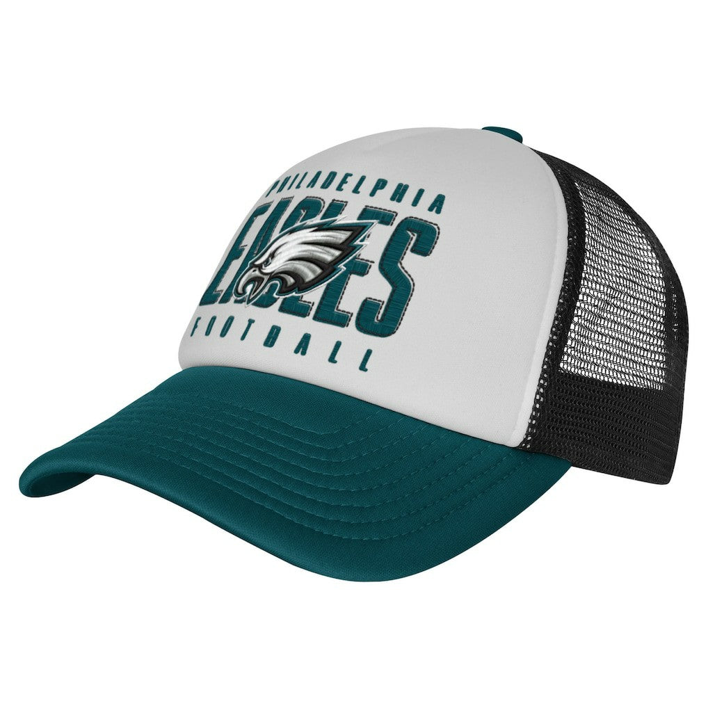 Philadelphia Eagles Youth Essentials Trucker Adjustable Hat | NFL Hot