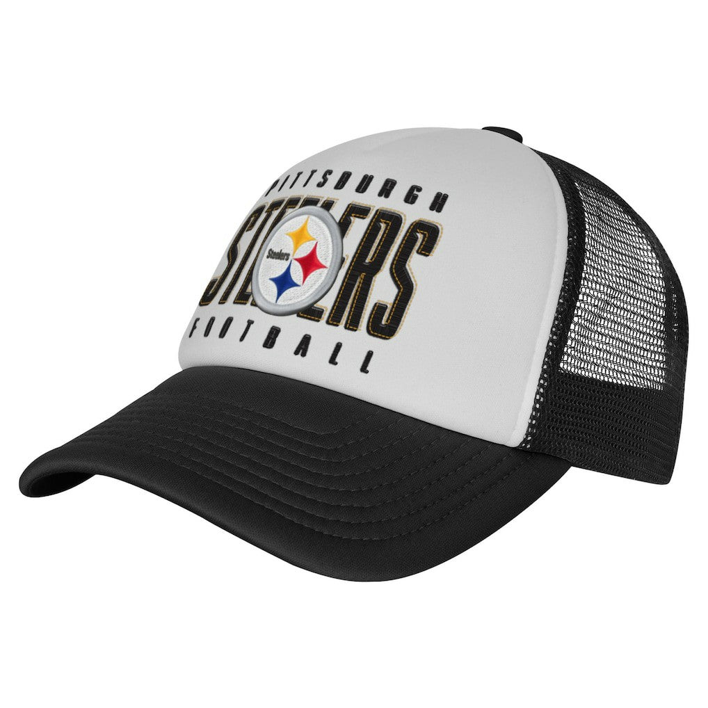 Pittsburgh Steelers Youth Essentials Trucker Adjustable Hat | NFL Online