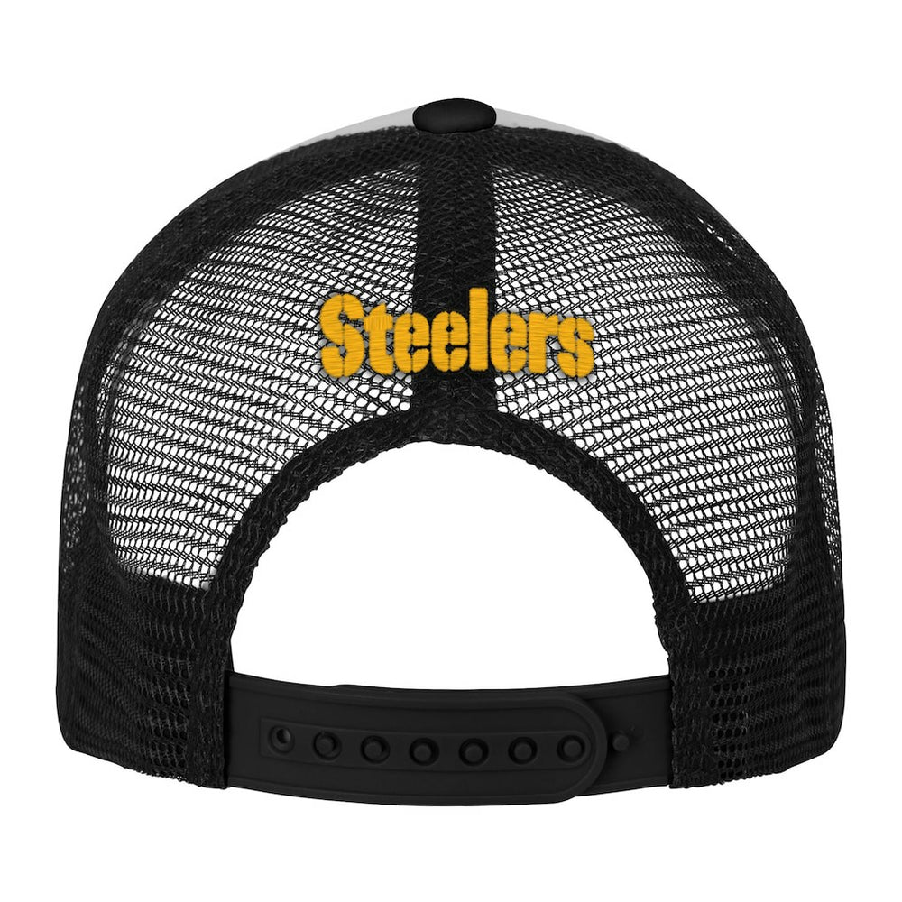 Pittsburgh Steelers Youth Essentials Trucker Adjustable Hat | NFL Online