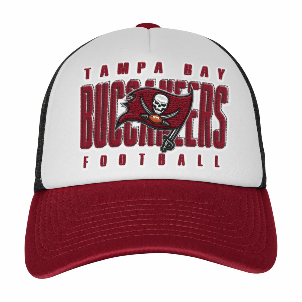 Tampa Bay Buccaneers Youth Essentials Trucker Adjustable Hat | NFL On sale