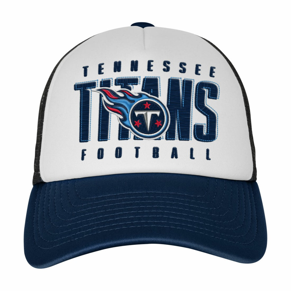 Tennessee Titans Youth Essentials Trucker Adjustable Hat | NFL Discount