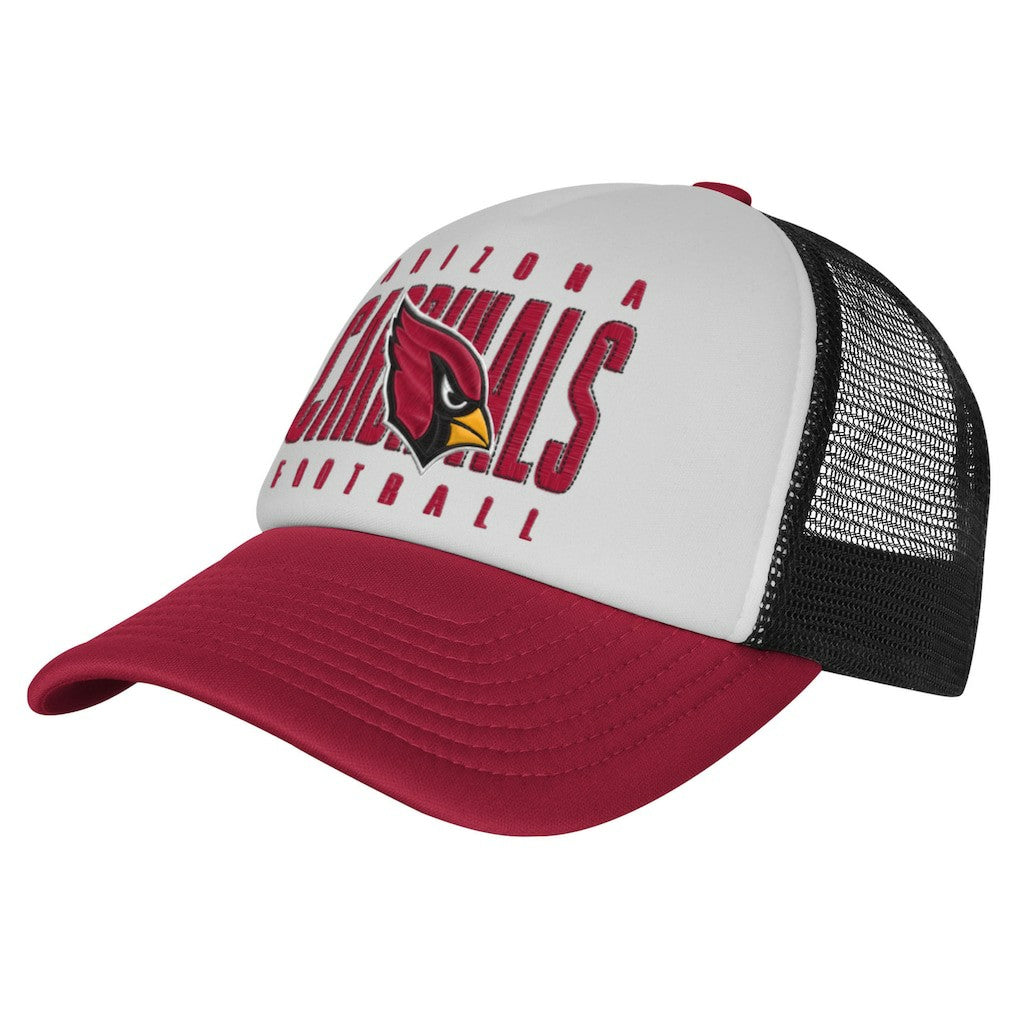 Arizona Cardinals Youth Essentials Trucker Adjustable Hat | NFL New