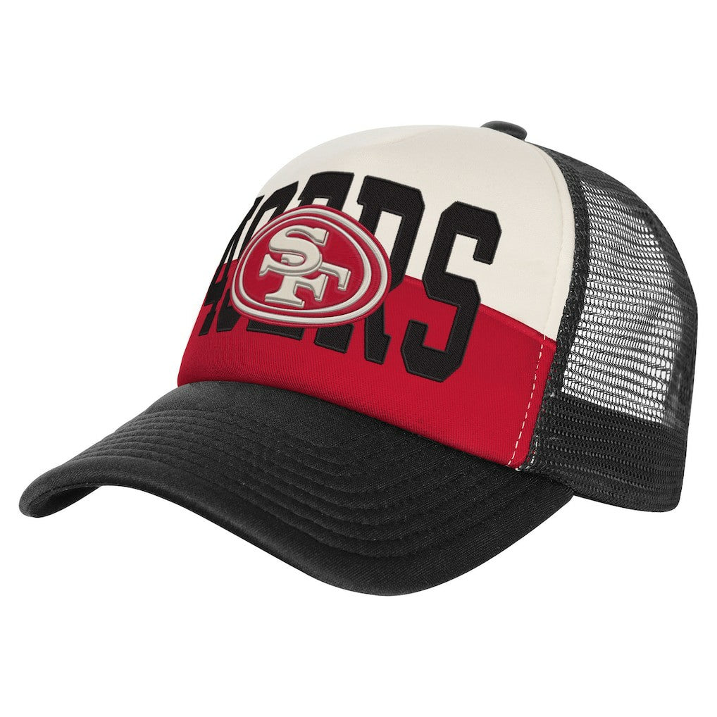 San Francisco 49ers Youth Modern Fan Trucker Adjustable Hat | NFL Online