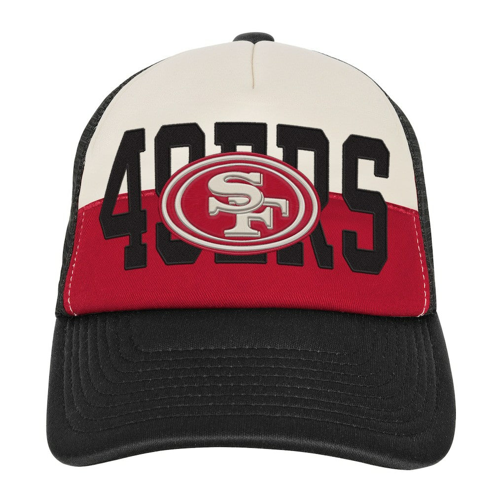 San Francisco 49ers Youth Modern Fan Trucker Adjustable Hat | NFL Online
