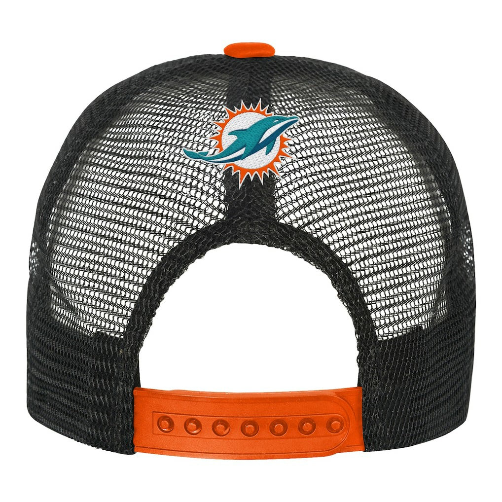 Miami Dolphins Youth Modern Fan Trucker Adjustable Hat | NFL Outlet