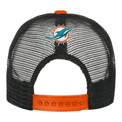 Miami Dolphins Youth Modern Fan Trucker Adjustable Hat | NFL Outlet