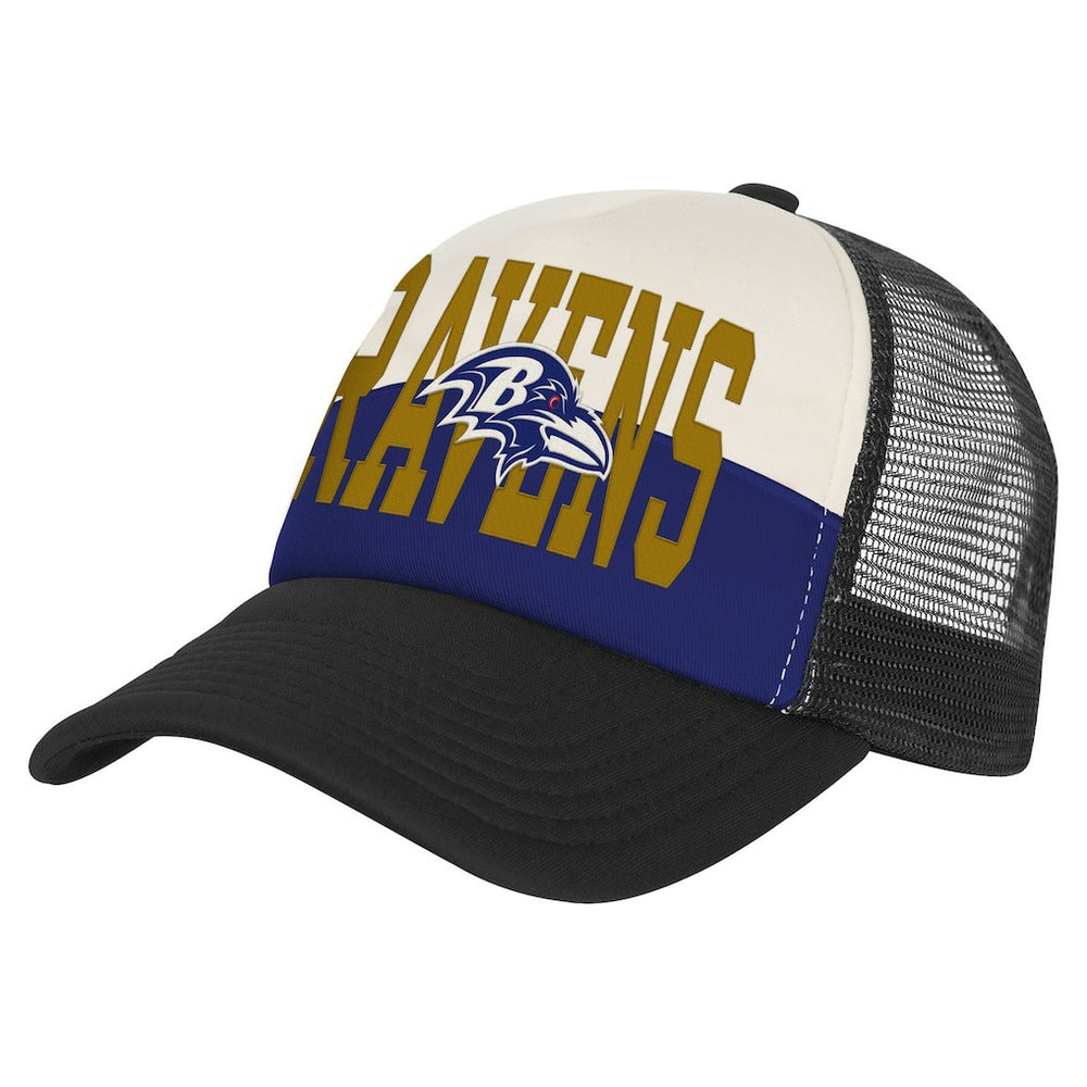 Baltimore Ravens Youth Modern Fan Trucker Adjustable Hat | NFL Near me