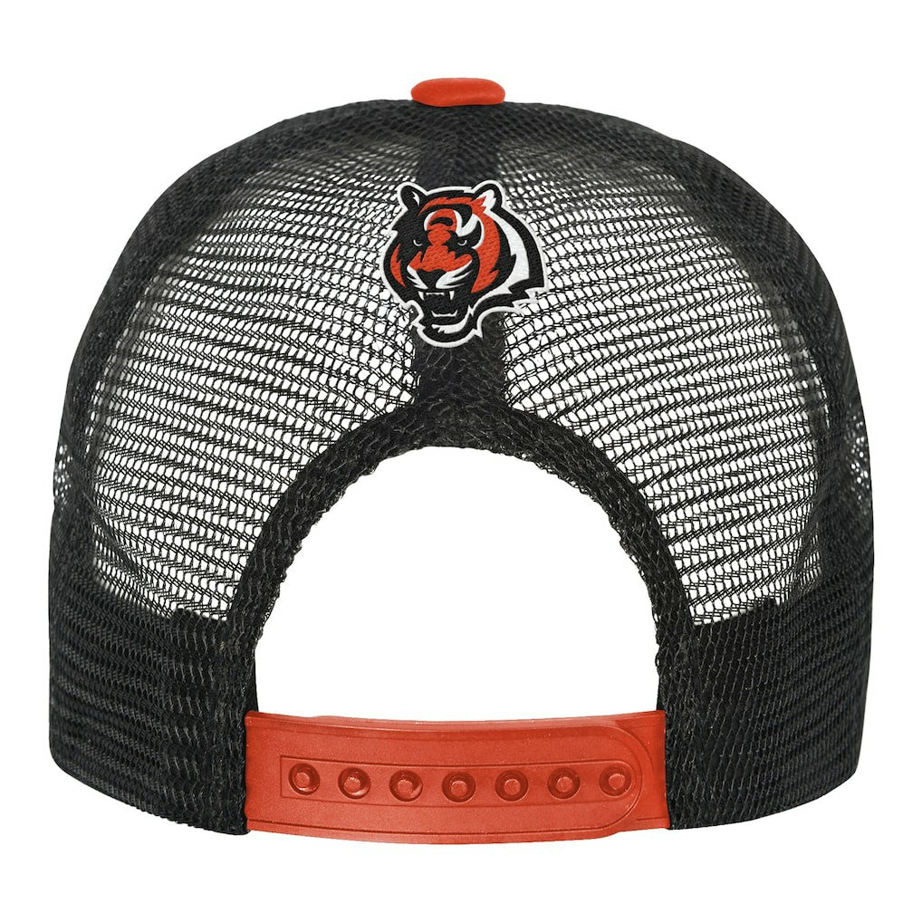 Cincinnati Bengals Youth Modern Fan Trucker Adjustable Hat | NFL New