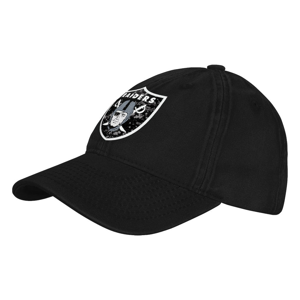 Las Vegas Raiders Outerstuff Girls Youth Gridiron Adjustable Hat | NFL Outlet