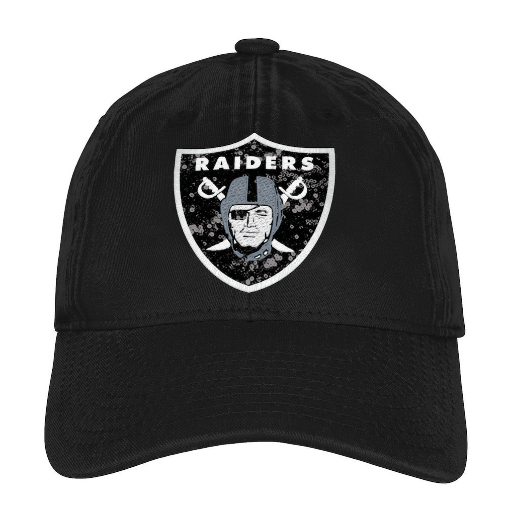 Las Vegas Raiders Outerstuff Girls Youth Gridiron Adjustable Hat | NFL Outlet