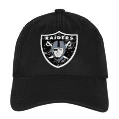 Las Vegas Raiders Outerstuff Girls Youth Gridiron Adjustable Hat | NFL Outlet