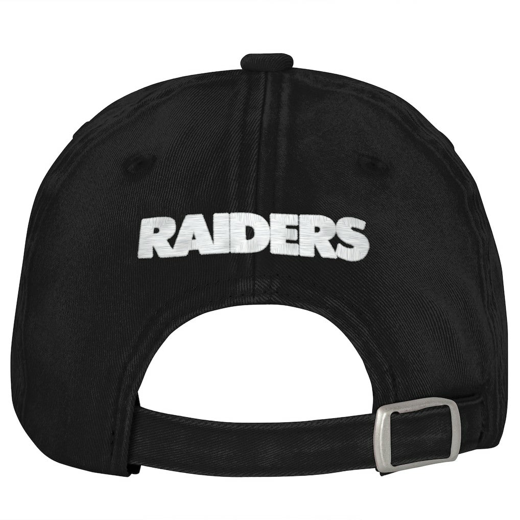 Las Vegas Raiders Outerstuff Girls Youth Gridiron Adjustable Hat | NFL Outlet