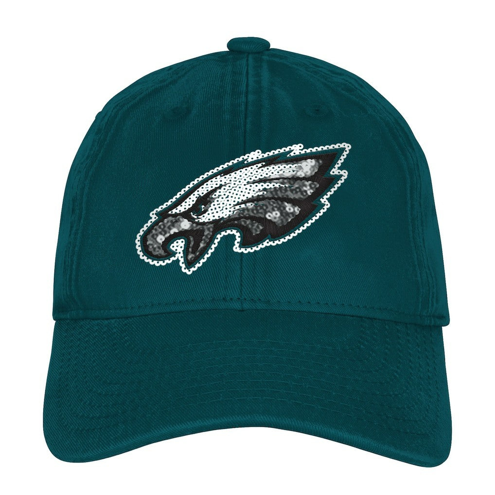Philadelphia Eagles Outerstuff Girls Youth Gridiron Adjustable Hat | NFL Sale