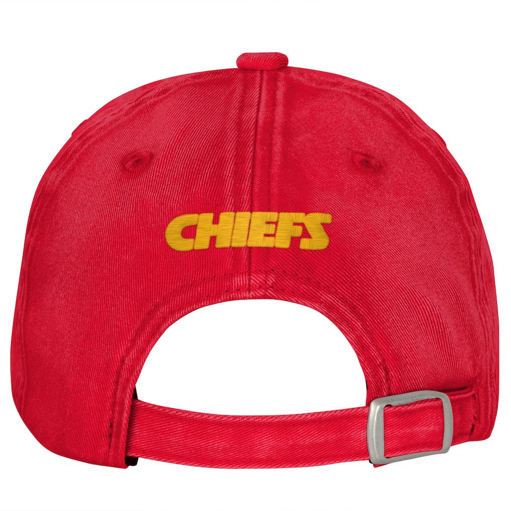Kansas City Chiefs Outerstuff Girls Youth Gridiron Adjustable Hat | NFL Discount