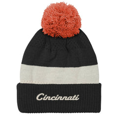 Cincinnati Bengals Outerstuff Youth Modern Fan Cuffed Knit Hat with Pom | NFL US
