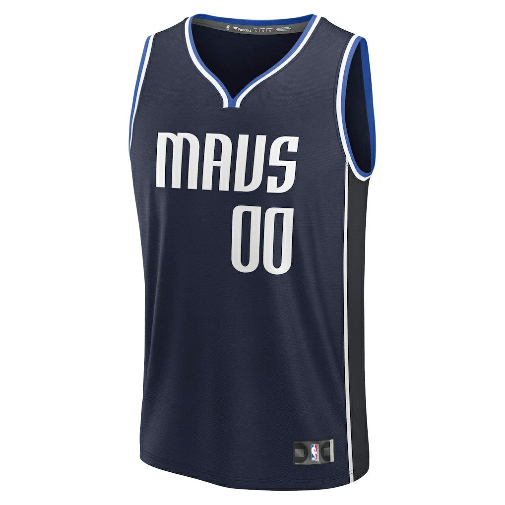 Navy Dallas Mavericks Fast Break Custom Jersey sale | NBA