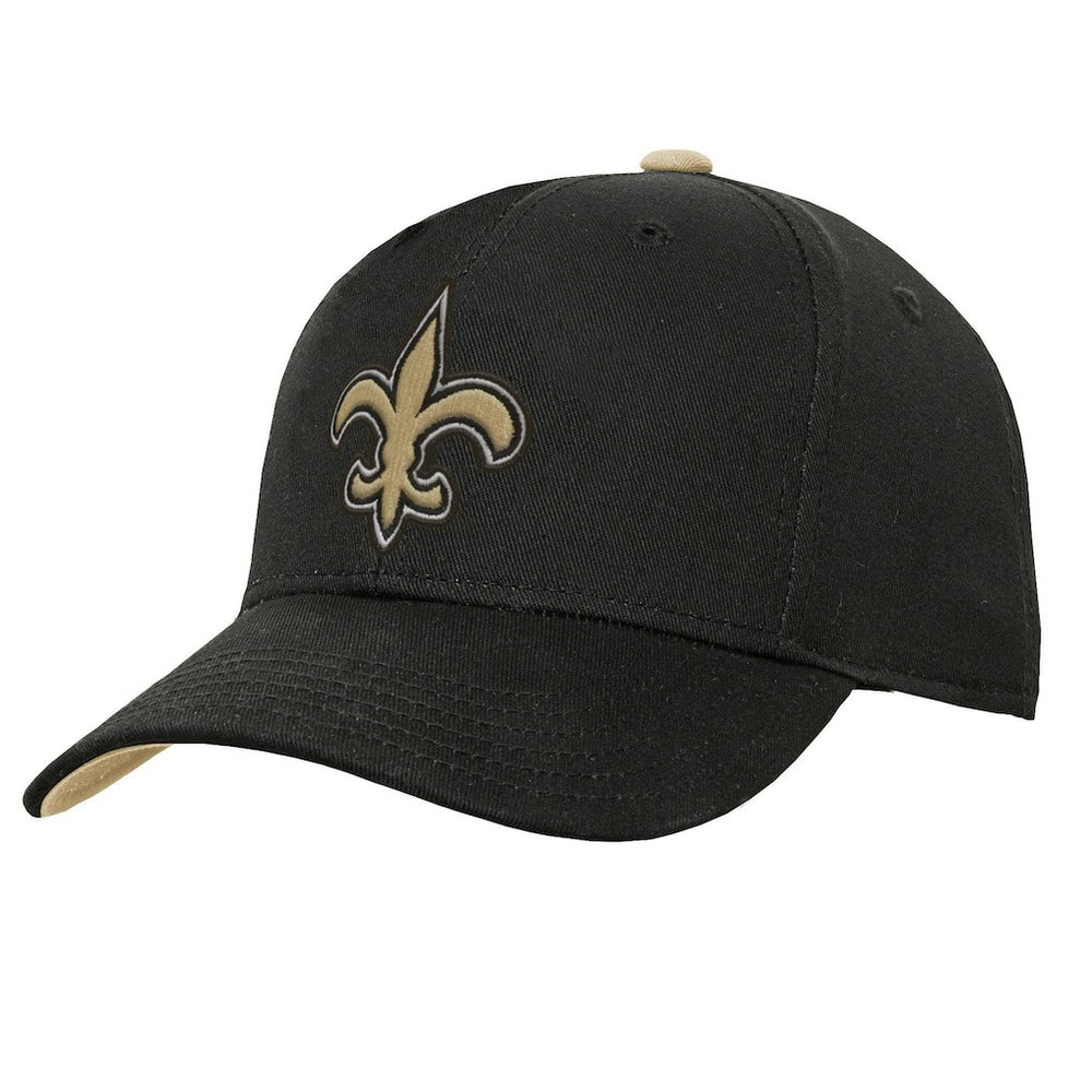New Orleans Saints Outerstuff Youth Team Pre-Curved Adjustable Hat | NFL Near me