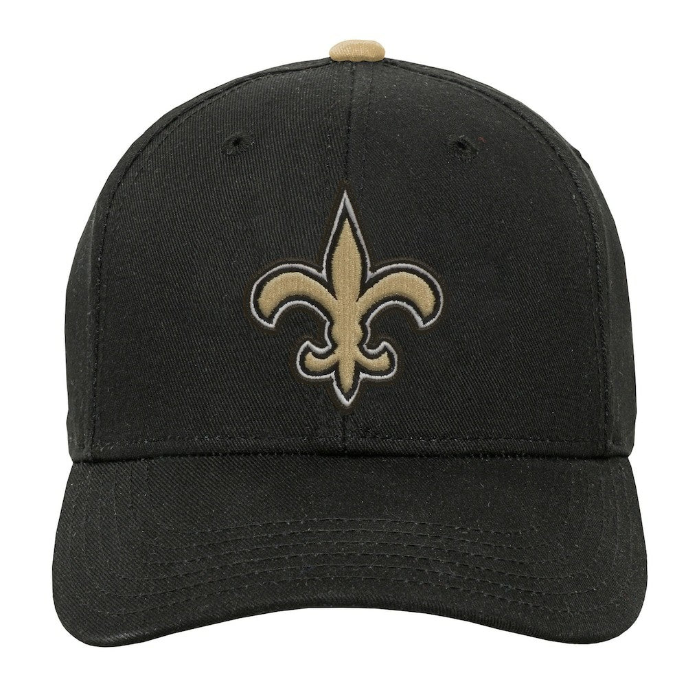 New Orleans Saints Outerstuff Youth Team Pre-Curved Adjustable Hat | NFL Near me