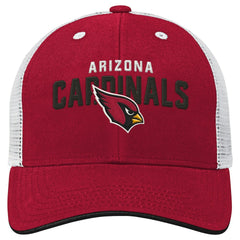 Arizona Cardinals Outerstuff Youth Core Lockup Trucker Adjustable Hat | NFL Outlet