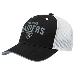 Las Vegas Raiders Outerstuff Youth Core Lockup Trucker Adjustable Hat | NFL New