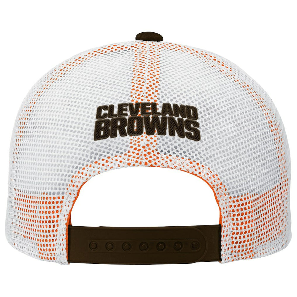 Cleveland Browns Outerstuff Preschool Core Lockup Trucker Adjustable hat | NFL Outlet