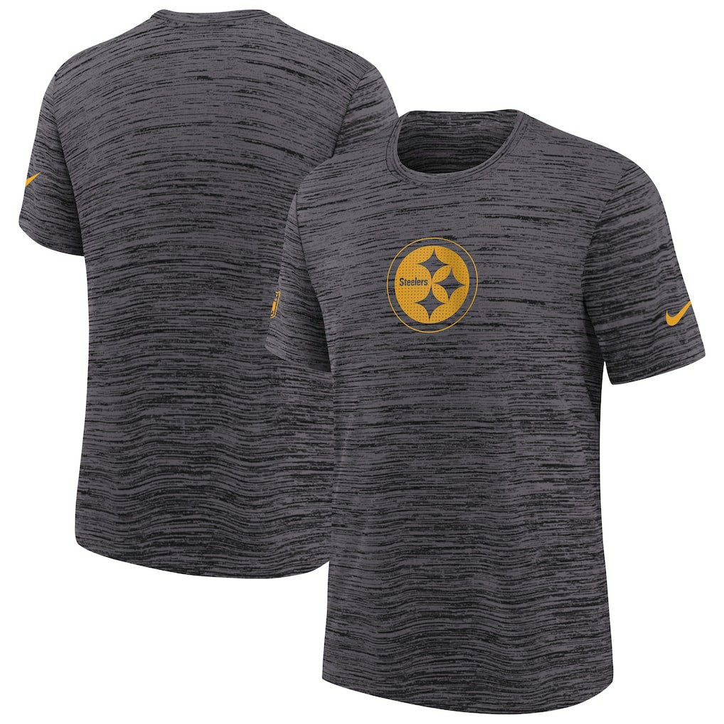 Pittsburgh Steelers Youth Sideline Velocity Performance T-Shirt | NFL US