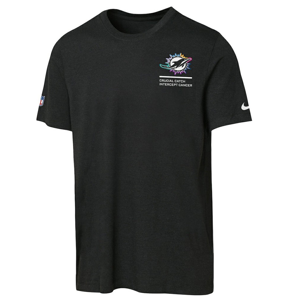 Miami Dolphins Youth 2025 NFL Crucial Catch Tri-Blend Dri-FIT T-Shirt | NFL Discount