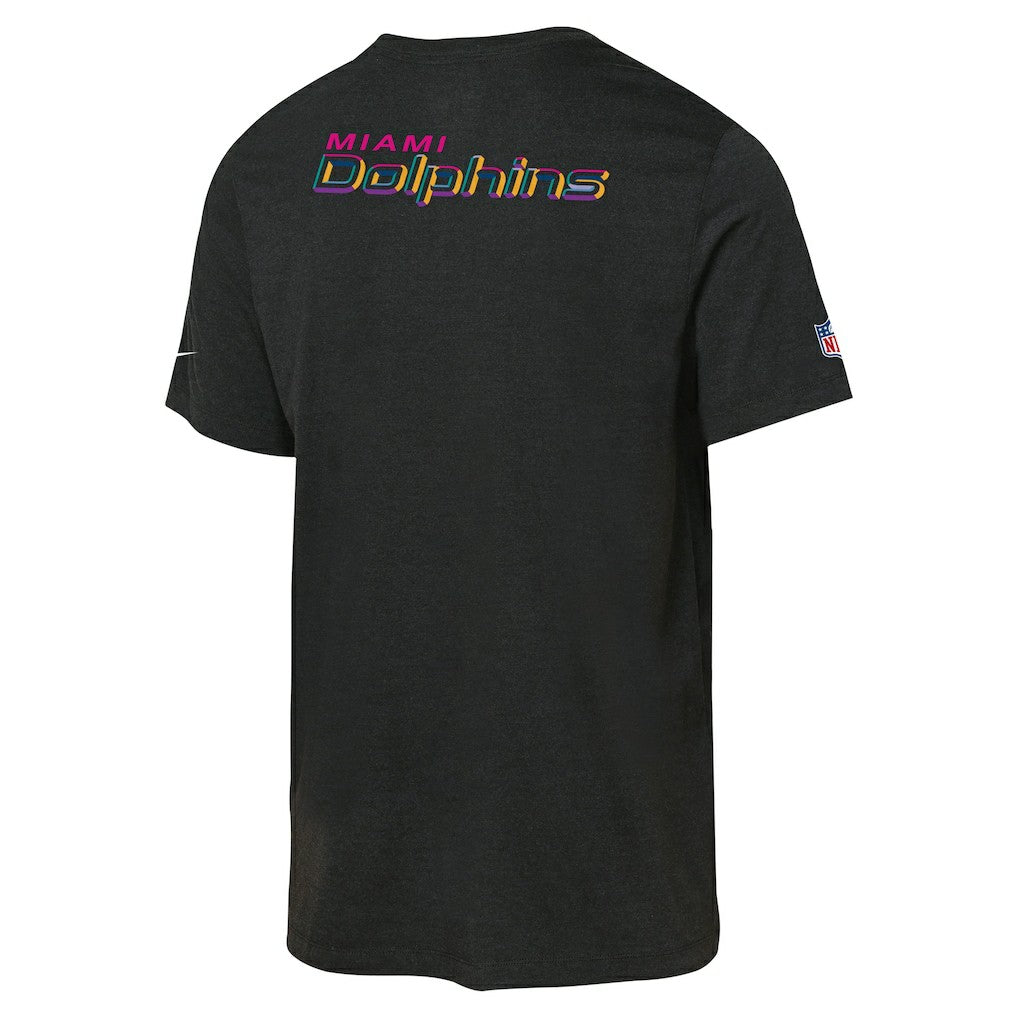 Miami Dolphins Youth 2025 NFL Crucial Catch Tri-Blend Dri-FIT T-Shirt | NFL Discount