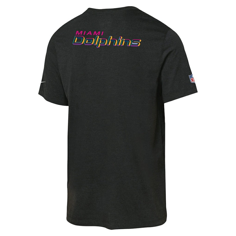Miami Dolphins Youth 2025 NFL Crucial Catch Tri-Blend Dri-FIT T-Shirt | NFL Discount