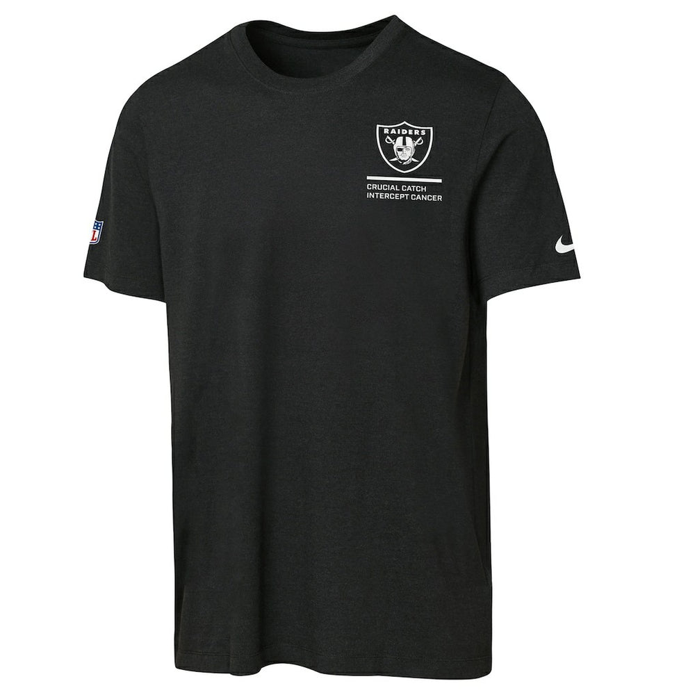 Las Vegas Raiders Youth 2025 NFL Crucial Catch Tri-Blend Dri-FIT T-Shirt | NFL Discount