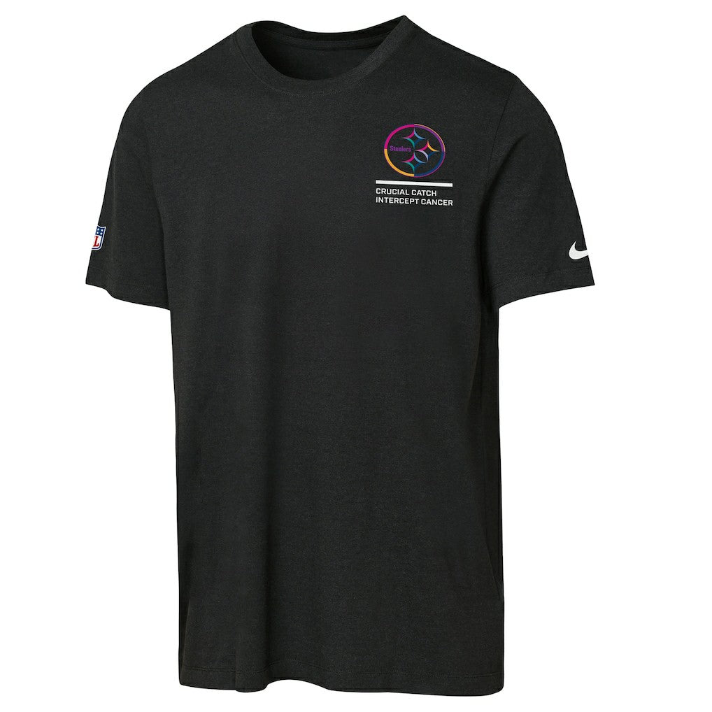 Pittsburgh Steelers Youth 2025 NFL Crucial Catch Tri-Blend Dri-FIT T-Shirt | NFL Outlet