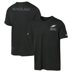 Philadelphia Eagles Youth 2025 NFL Crucial Catch Tri-Blend Dri-FIT T-Shirt | NFL Sale