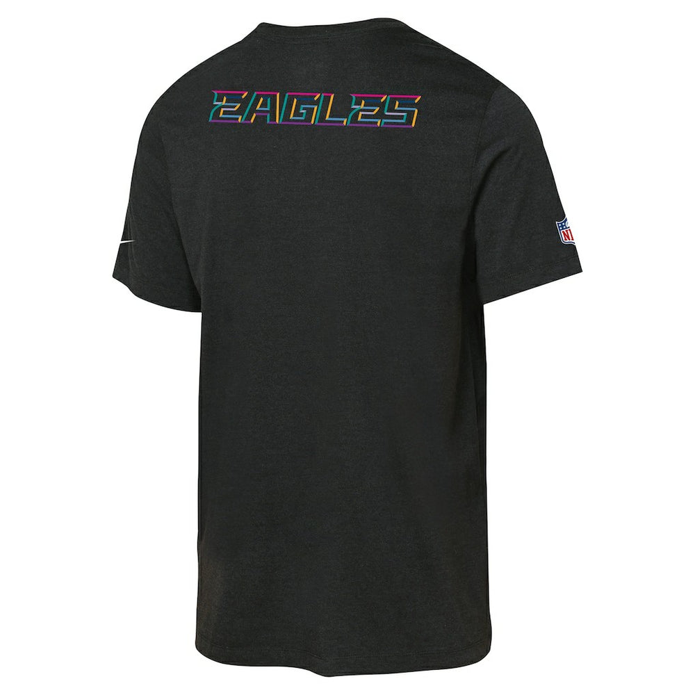 Philadelphia Eagles Youth 2025 NFL Crucial Catch Tri-Blend Dri-FIT T-Shirt | NFL Sale