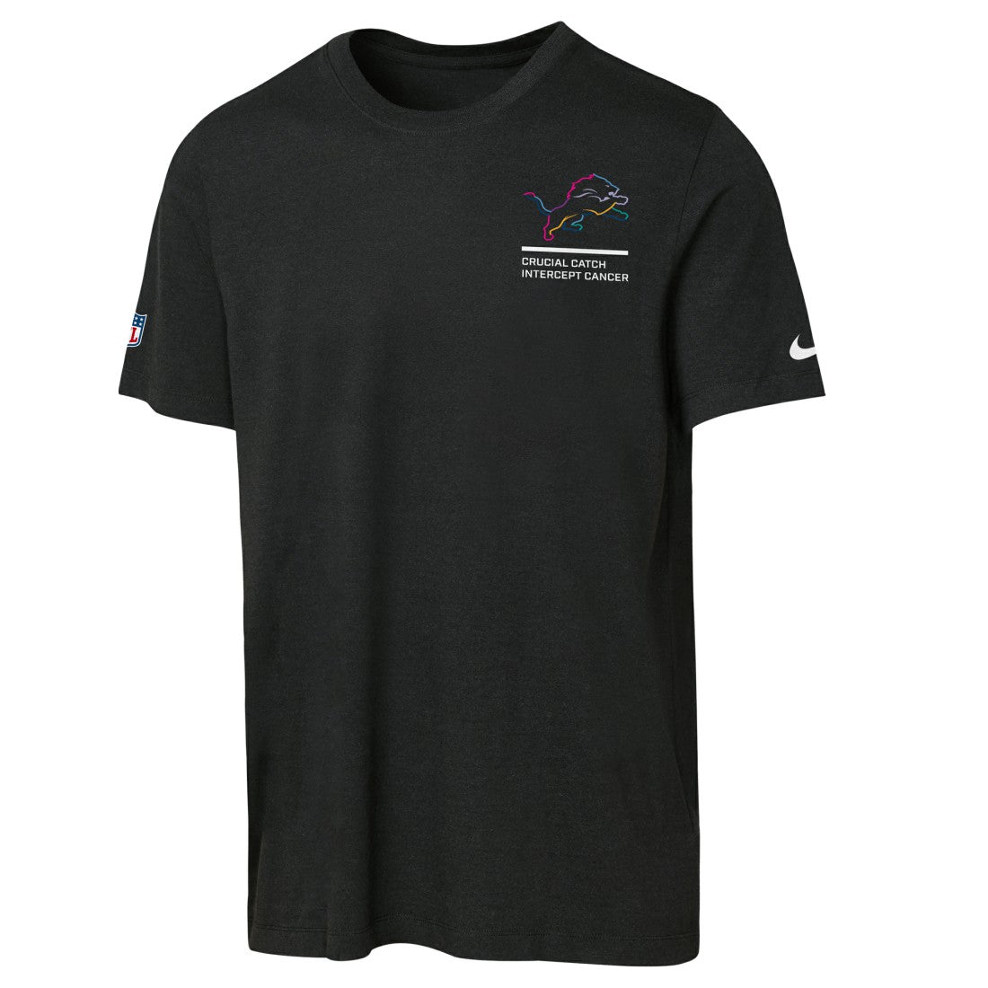 Detroit Lions Youth 2025 NFL Crucial Catch Tri-Blend Dri-FIT T-Shirt | NFL Discount