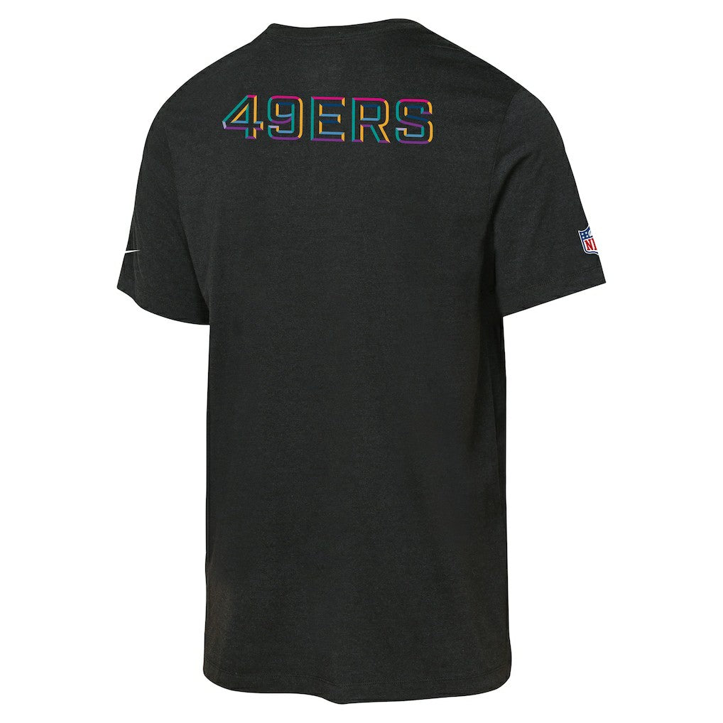 San Francisco 49ers Youth 2025 NFL Crucial Catch Tri-Blend Dri-FIT T-Shirt | NFL On sale
