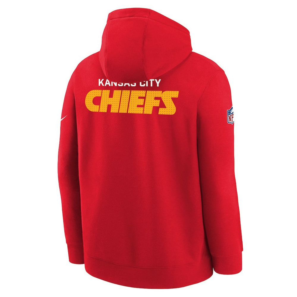 Kansas City Chiefs Youth Sideline Club Fleece Hoodie | NFL New
