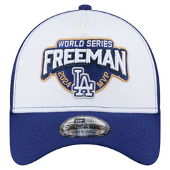 Freddie Freeman Los Angeles Dodgers New Era 2024 World Series MVP 9FORTY Adjustable Hat - MLB Hats