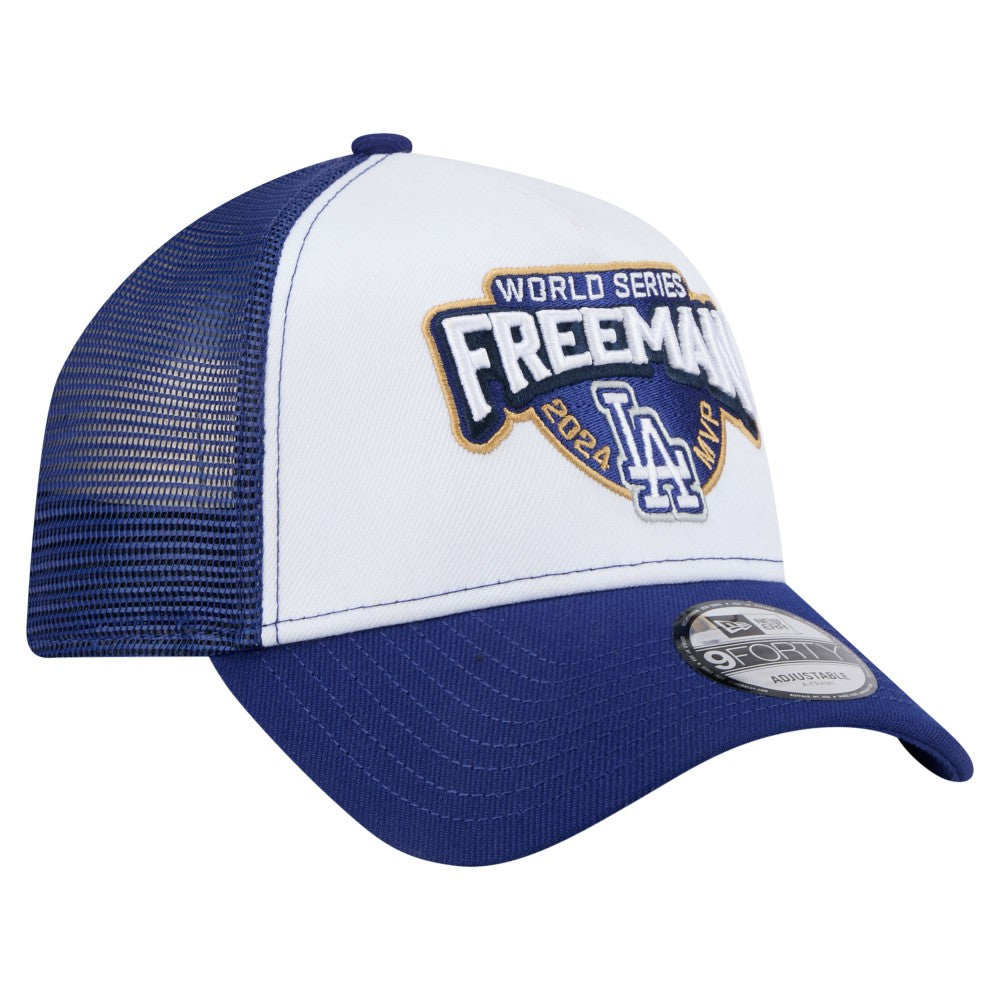 Freddie Freeman Los Angeles Dodgers New Era 2024 World Series MVP 9FORTY Adjustable Hat - MLB Hats