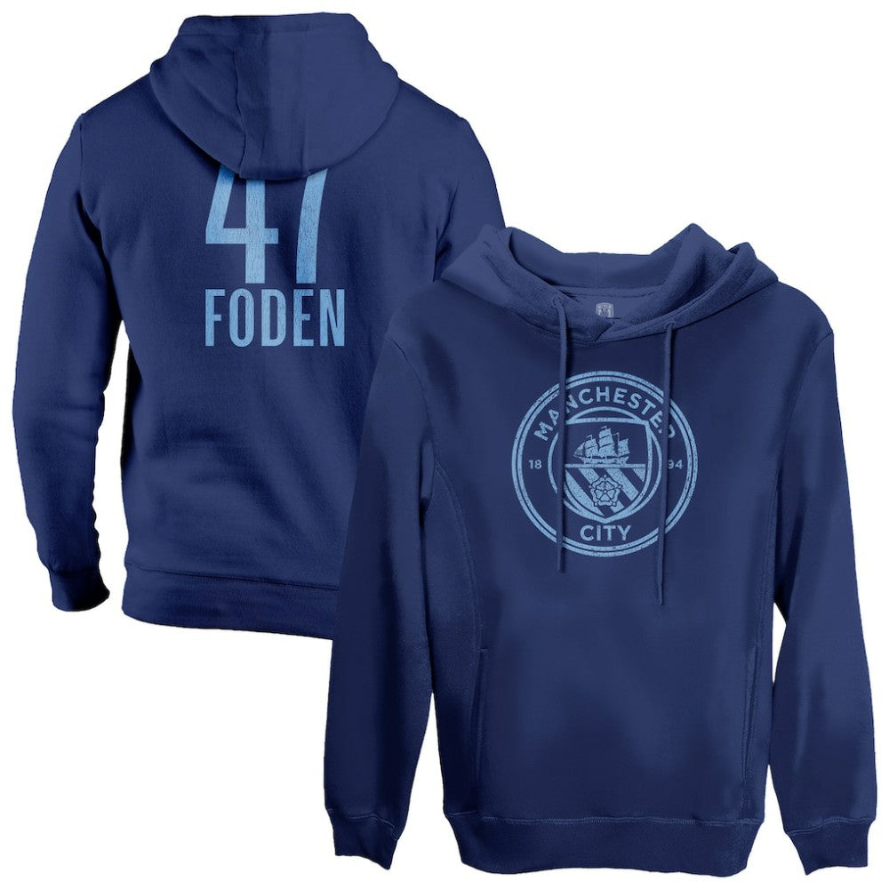 Phil Foden Manchester City 1863FC Player Fleece Pullover Hoodie
