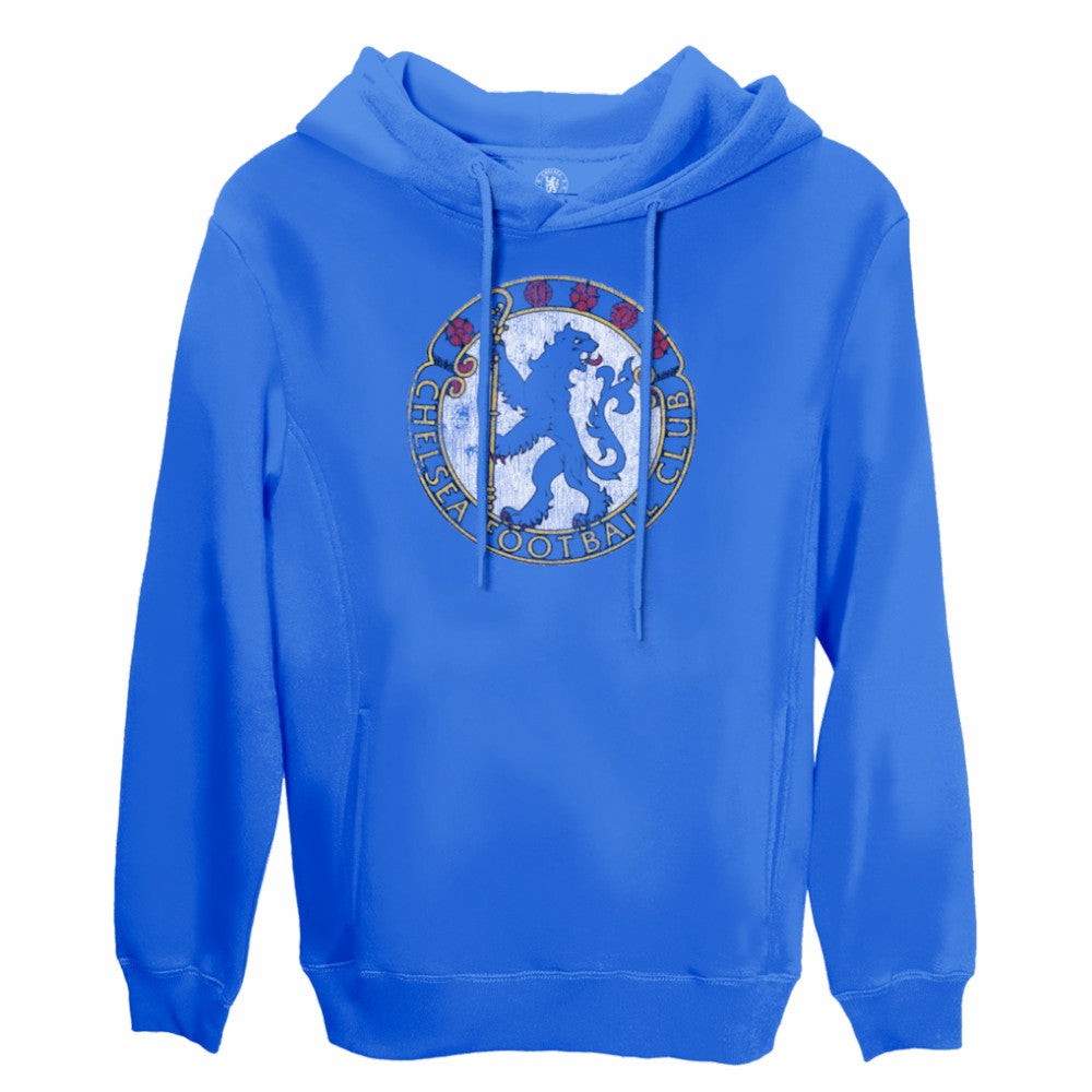 Chelsea 1863FC Retro Color Badge Fleece Pullover Hoodie