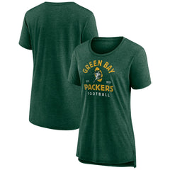 Green Bay Packers Women's Vintage Arch Tri-Blend T-Shirt | NFL Online