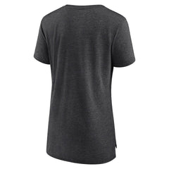 Carolina Panthers Women's Vintage Arch Tri-Blend T-Shirt | NFL Outlet