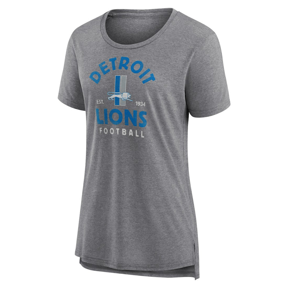 Detroit Lions Women's Vintage Arch Tri-Blend T-Shirt | NFL On sale