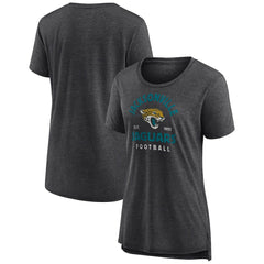 Jacksonville Jaguars Women's Vintage Arch Tri-Blend T-Shirt | NFL Hot