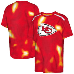 Kansas City Chiefs Outerstuff Youth End Zone Dri-Tek T-Shirt | NFL Discount